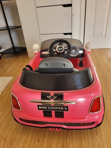 Rollplay mini cooper - mini, pink