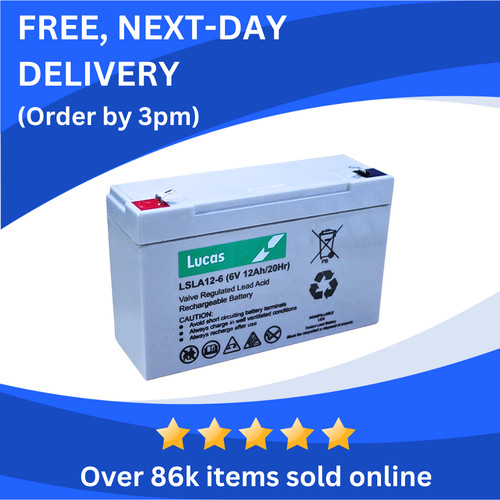 Ride toy car battery - on,